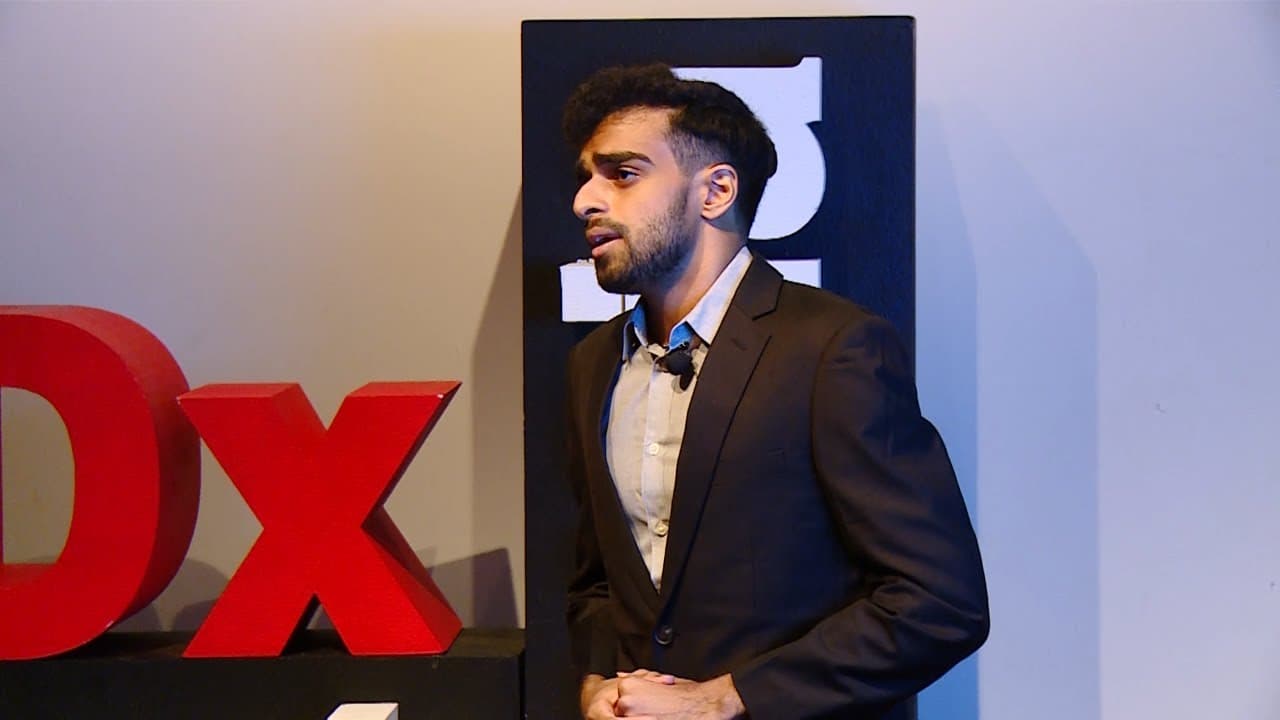 Adam Husain speaking at TEDx, Malaysia